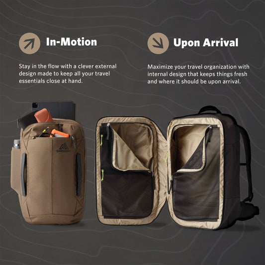 Gregory Border Carry-On 40 旅行背囊 - 40L 旅行背包 多間隔