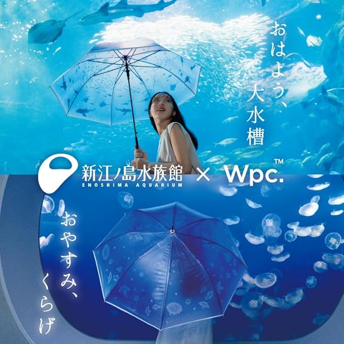 【2色】WPC folding umbrella plartica mini PT-EN001-002 Navy/Blue Size 50cm
