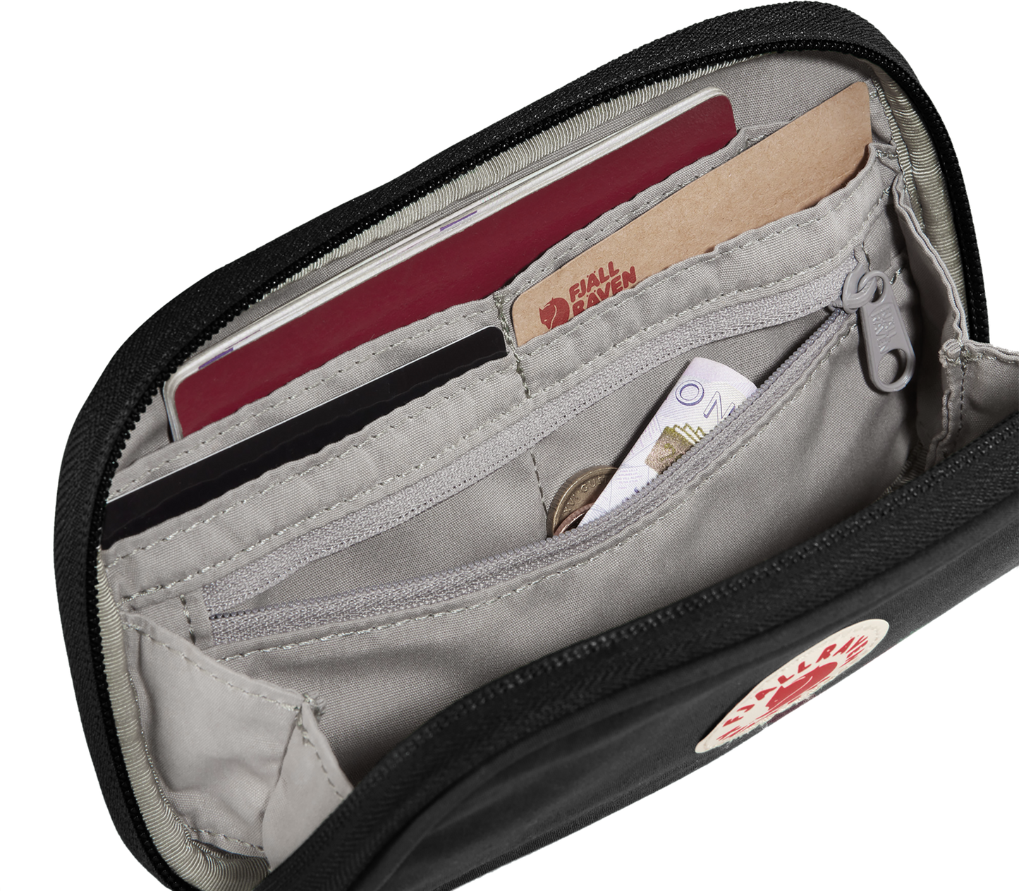 Fjallraven Kanken Travel Wallet 專利G-1000防刮防潑水護照包【香港行貨】| 刷毛防震手機夾層 | 出國旅遊長版大容量防盜銀包 - Life Sports