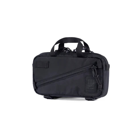 Topo Designs Mini Quick Pack 3Way Handy Waist Bag Crossbody Bag Black Black