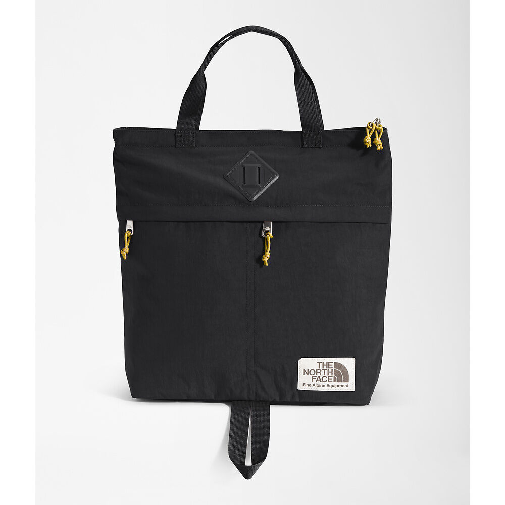 The North Face Berkeley Tote Pack 多用 手提包 背囊 背包 Black/ Mineral Gold
