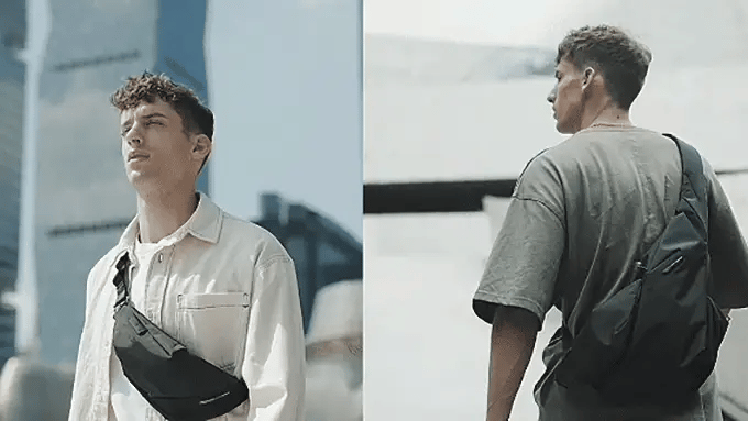 niid Radiant II Sling Bag R2 時尚隨身袋 二合一 單獨/合併使用