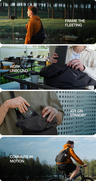 niid Radiant II Sling Bag R2 時尚隨身袋 二合一 單獨/合併使用