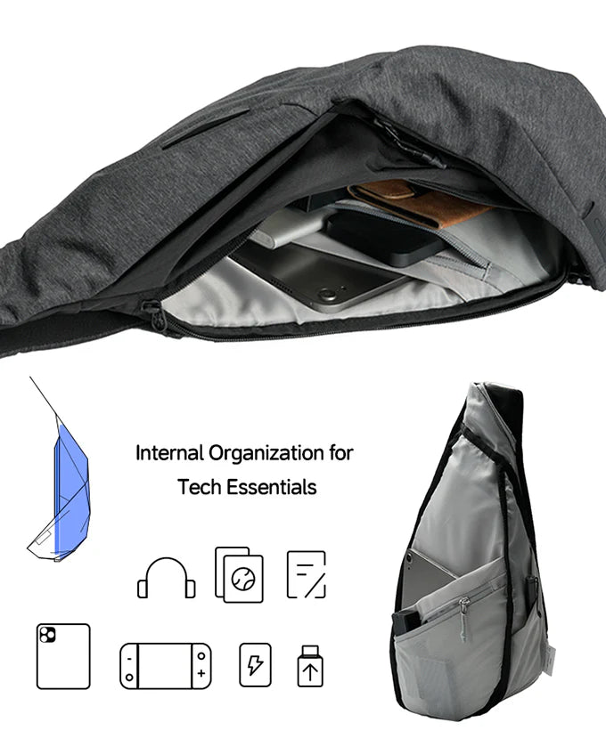 niid Radiant II Sling Bag R2 時尚隨身袋 二合一 單獨/合併使用