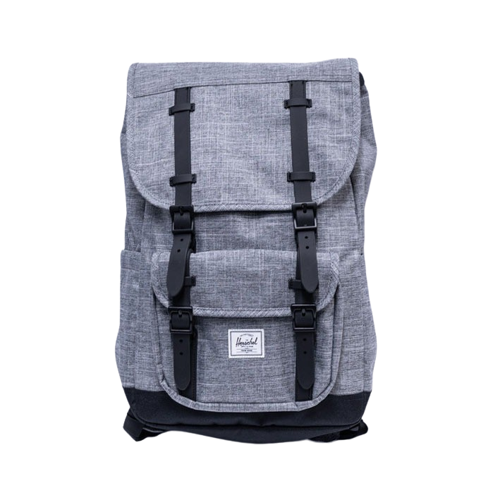 Herschel Little America Mid-Volume Backpack new version adds left and right slip pockets & top pocket 21 liters