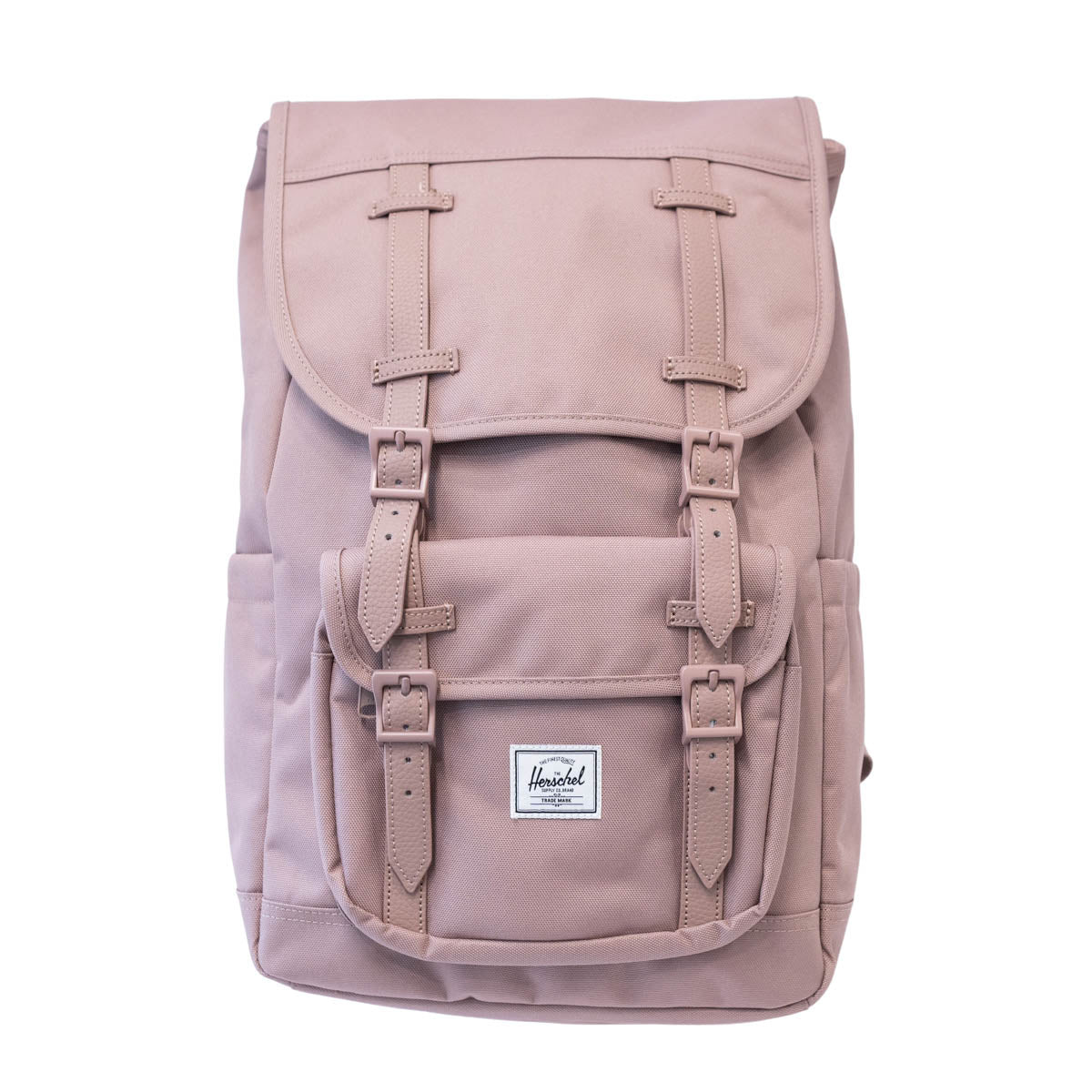 Herschel Little America Mid-Volume Backpack new version adds left and right slip pockets & top pocket 21 liters