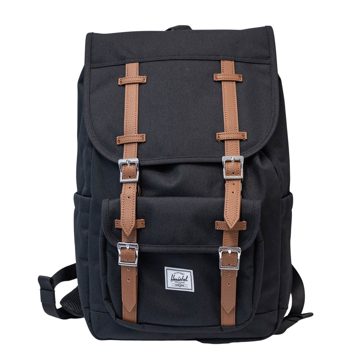 Herschel Little America Mid-Volume Backpack new version adds left and right slip pockets & top pocket 21 liters