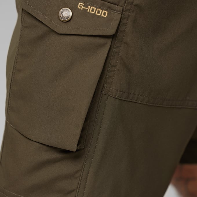 Fjallraven Abisko Shorts 彈力材料 耐用 徒步短褲