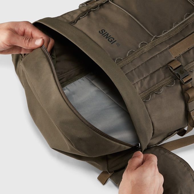 Fjallraven Singi 48L 行山 打獵 釣魚 戶外用 背囊 背包 野營包 獵人包