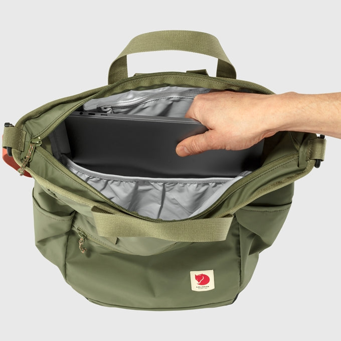 Fjallraven High Coast Totepack lightweight waterproof fabric daily backpack