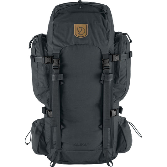 Fjallraven Kajka 55 new version of outdoor mountaineering backpack with wooden frame and Perfect Fit adjustment device licensed in Hong Kong