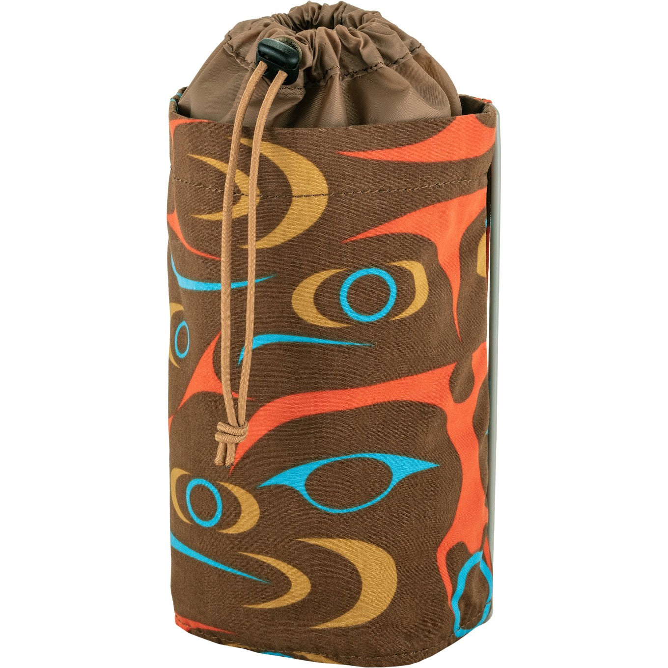 Fjallraven Kanken Art Bottle Pocket left and right large pocket water bottle bag