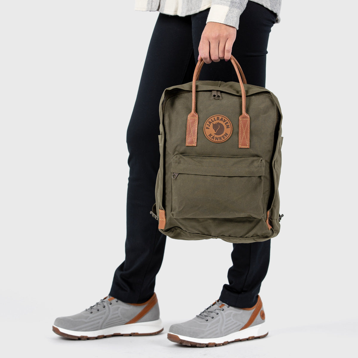 香港行貨 Fjallraven Kanken No.2 Backpack 16L 背囊 背包 真皮金屬扣