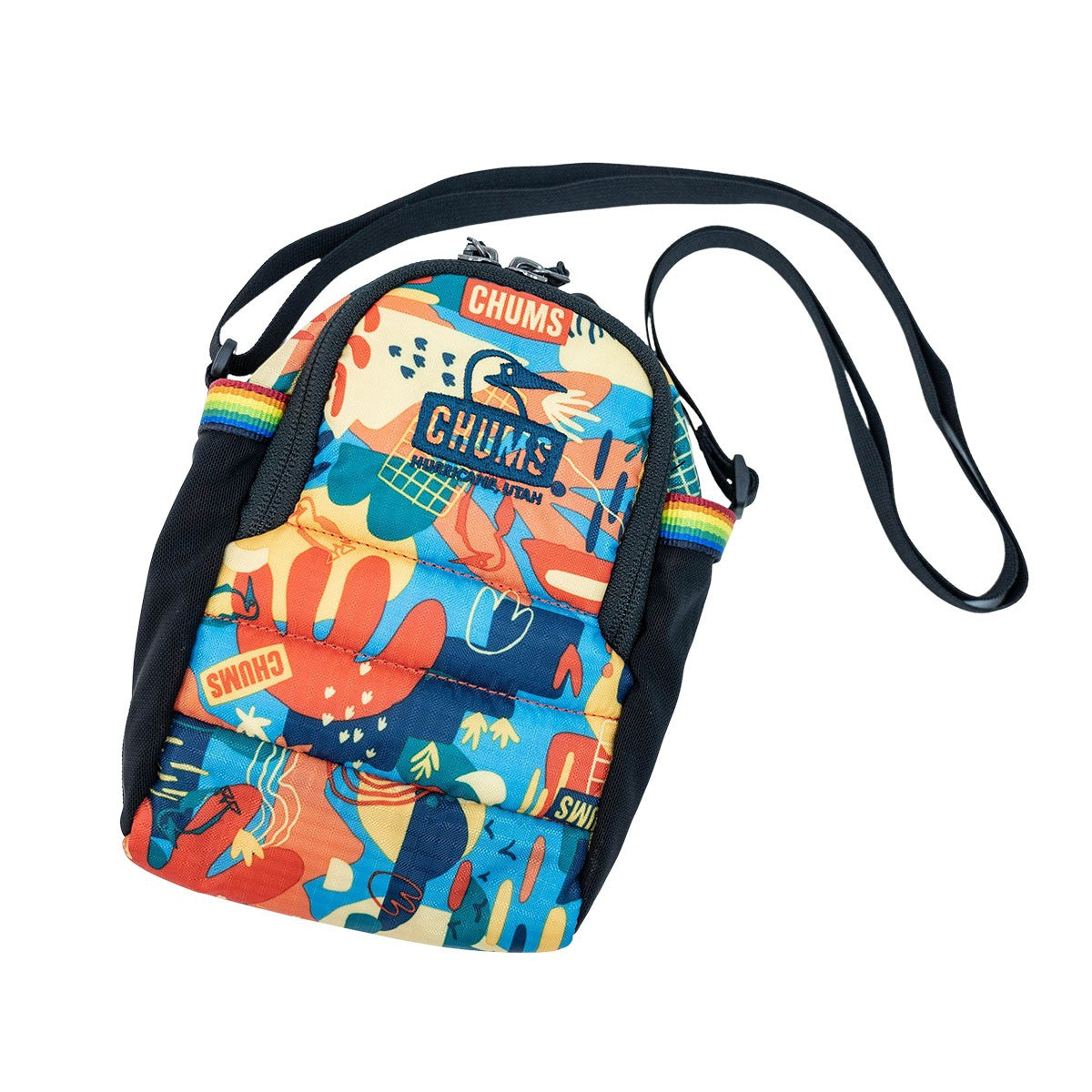 Chums Spring Dale Padded Shoulder Pouch Crossbody Bag