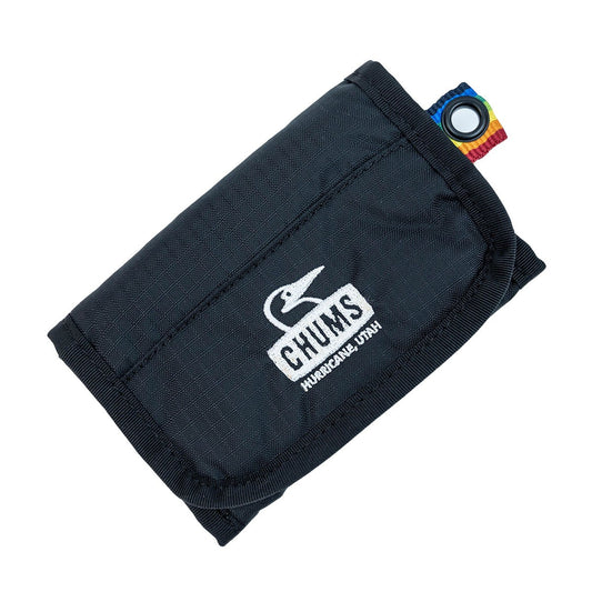 Chums Spring Dale Trifold Wallet 3褶銀包 刺繡Logo Black Rainbow