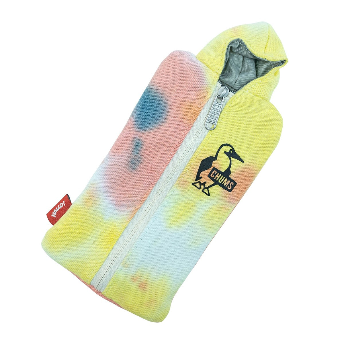 Chums Booby Logo Parka Long Case Sweat Booby Pattern Pouch