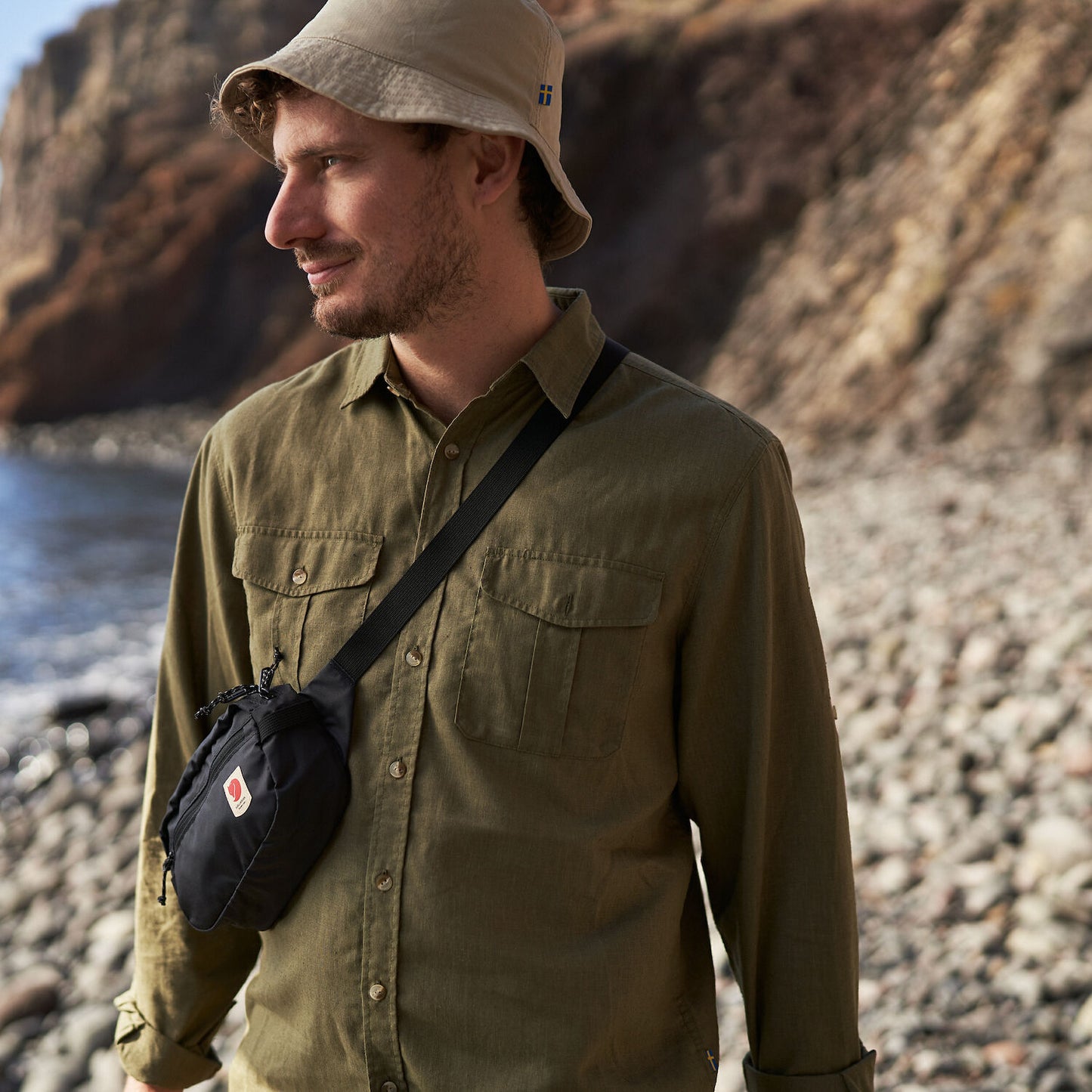 Fjallraven High Coast Hip Pack 腰包 輕量防水再生尼龍製造 3拉鏈袋