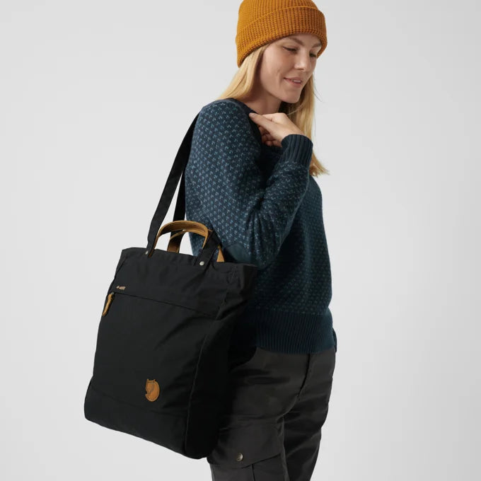 Fjallraven Totepack No.1 拉鏈單肩包/雙肩背囊/手提袋 Super Grey