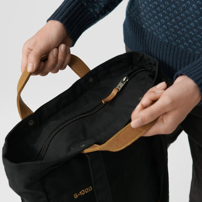 Fjallraven Totepack No.1 拉鏈單肩包/雙肩背囊/手提袋 Super Grey