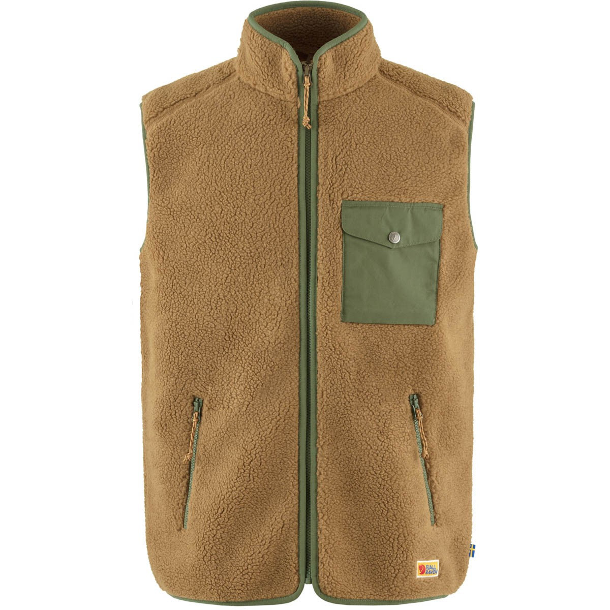 Furry fleece vest best sale