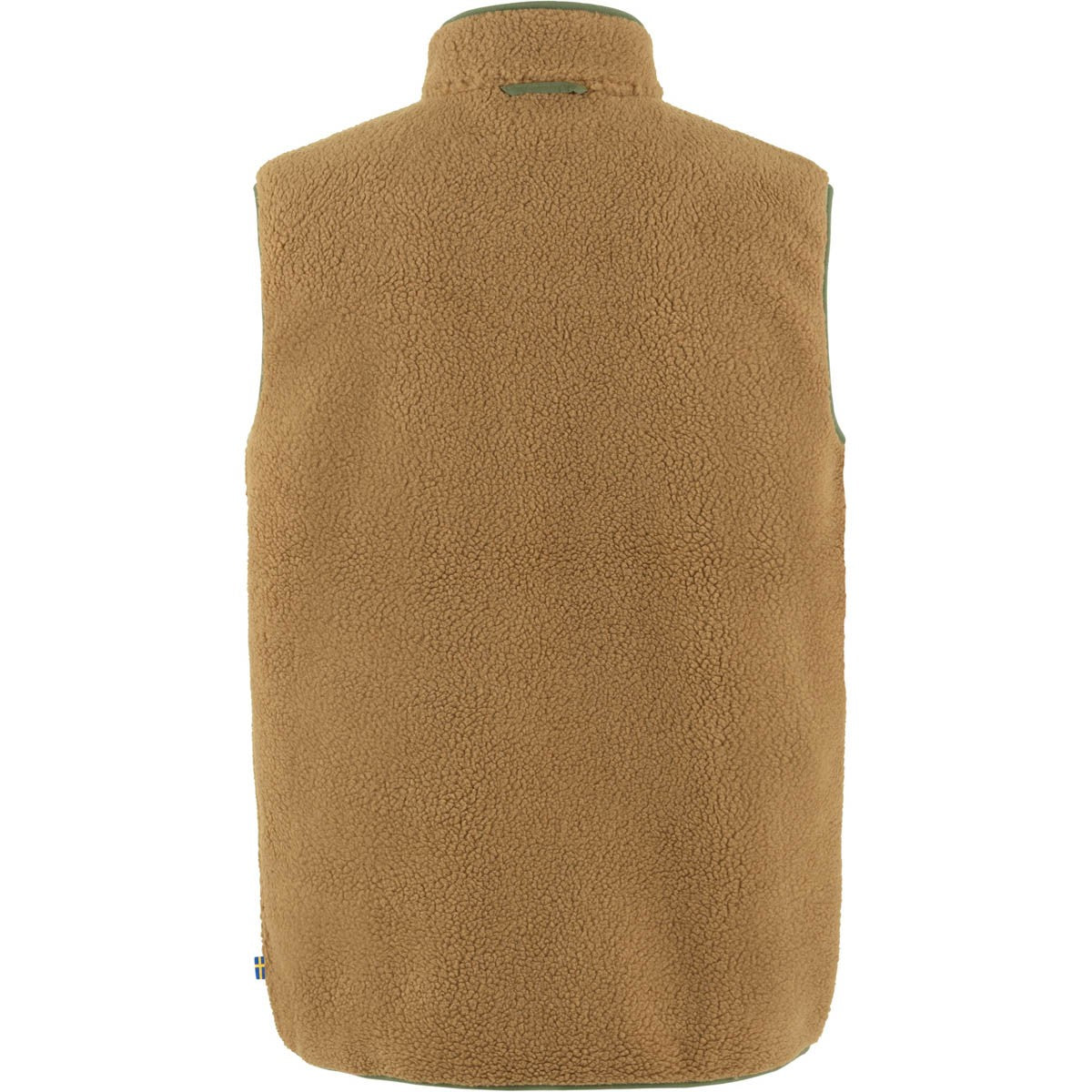 Fjallraven Vardag Pile Fleece Vest M 男裝 毛毛 背心外套 Buckwheat Brown/ Laurel Green