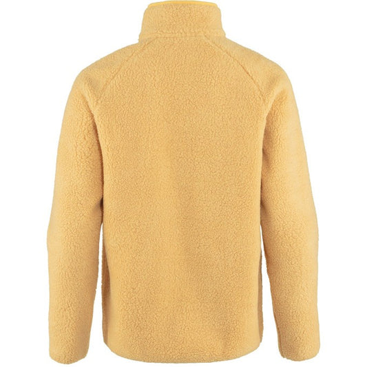 Fjallraven Vardag Pile Fleece W Women's Furry Long Sleeve Jacket Mais Yellow