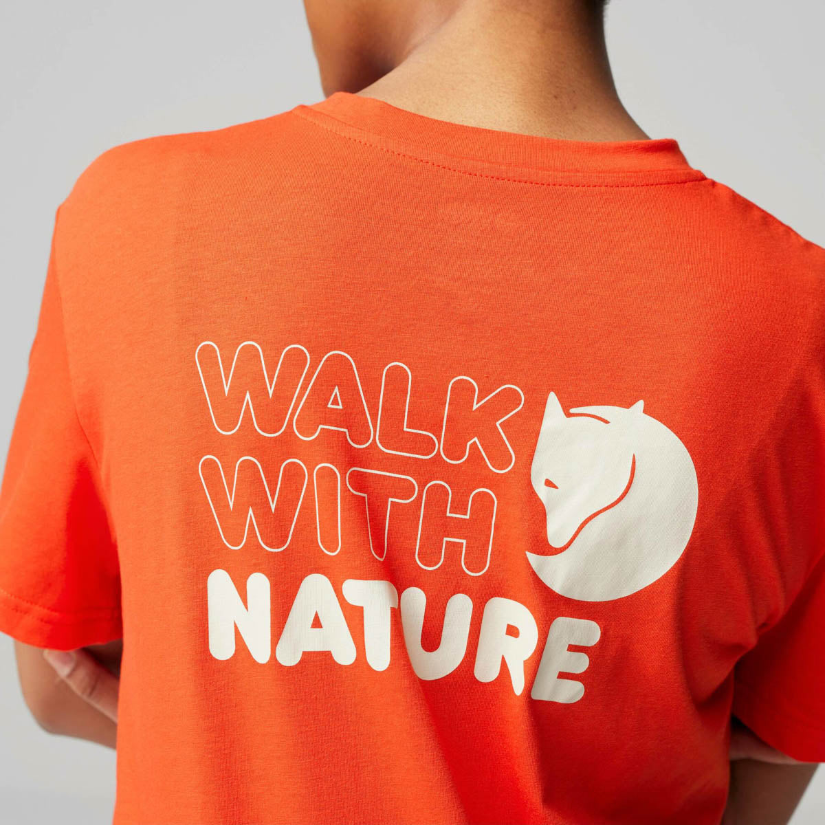 Fjallraven Walk With Nature T-Shirt Women's Short Sleeve T-Shirt Chalk White