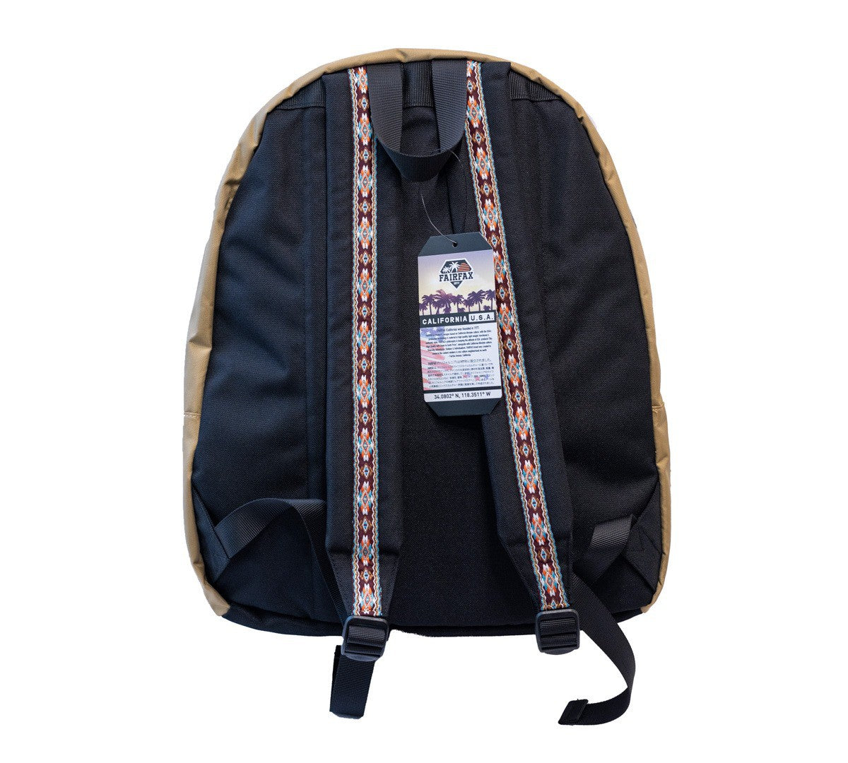 Fairfax Over Size Back Pack Day Backpack