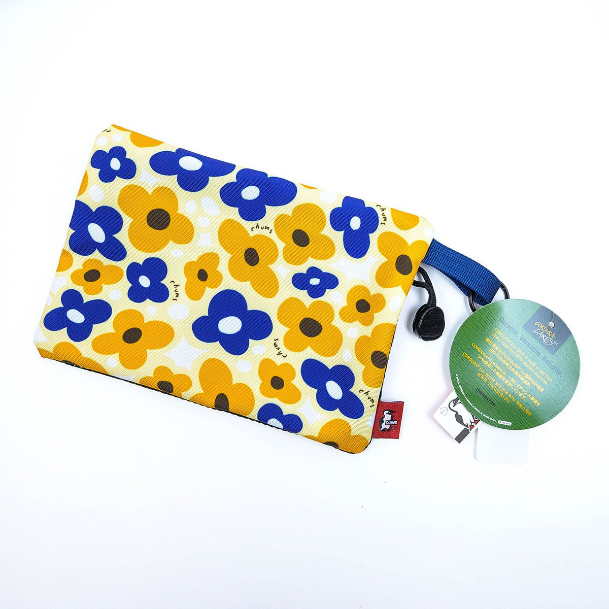Chums ECO Flat Pouch M(A5) storage bag pencil case 18*25cm