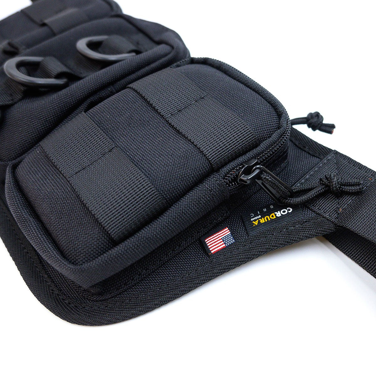 Fairfax FF3200 Hip Sack Pack Shoulder Bag Crossbody Bag Waist Bag Black