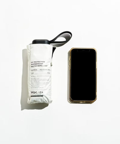 降溫熱賣 Wpc. IZA Compact ZA020 僅17cm長 全遮光晴雨摺疊傘【香港行貨】| 10,000mm暴雨級防護 | 減汗降溫中性商務隨身縮骨遮