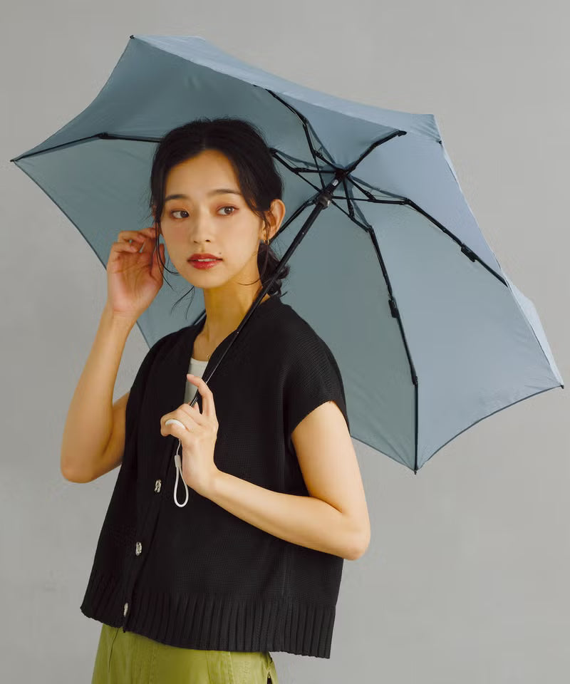 Wpc. Mini Umbrella Baby 16cm極致迷你掌心雷晴雨摺疊傘【香港行貨】| 150g超羽量修身收納 | 純色日系便攜伸縮遮 - Life Sports