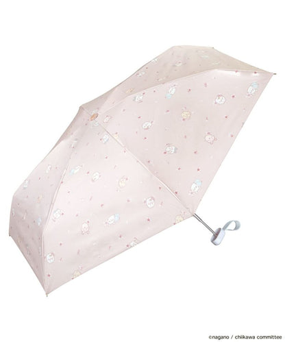 Wpc. X chiikawa 縮骨遮 短遮 雨傘 遮光櫻花迷你遮陽傘 折疊式 可作為禮物