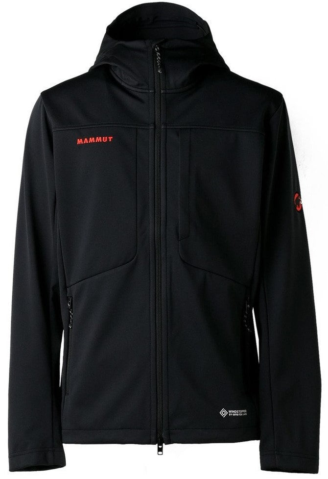 Mammut Ultimate VIII SO Hooded Jacket Classic 男裝軟殼連帽外套【香港行貨】| Asia Fit WINDSTOPPER