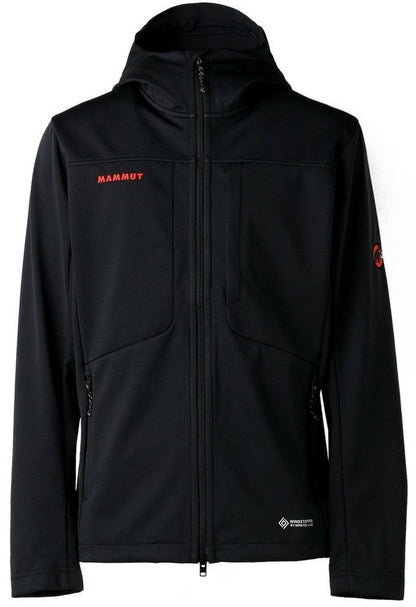 Mammut Ultimate VIII SO Hooded Jacket Classic 男裝軟殼連帽外套【香港行貨】| Asia Fit WINDSTOPPER