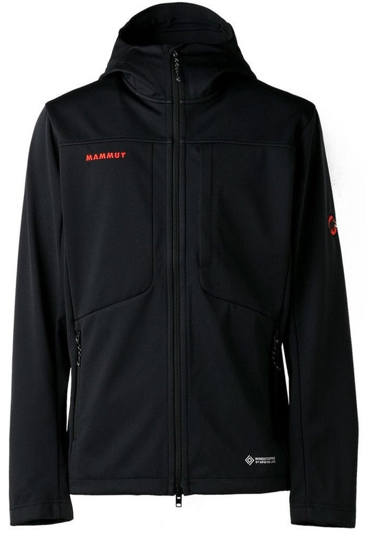 Mammut Ultimate VIII SO Hooded Jacket Classic 男裝軟殼連帽外套【香港行貨】| Asia Fit WINDSTOPPER