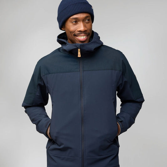 Fjällräven Keb Agile Winter Jacket M 男裝 專為冬季健行與高活動量探險設計的高性能軟殼外套【香港行貨】| 四向彈性 柔軟刷毛內裡 無PFAS