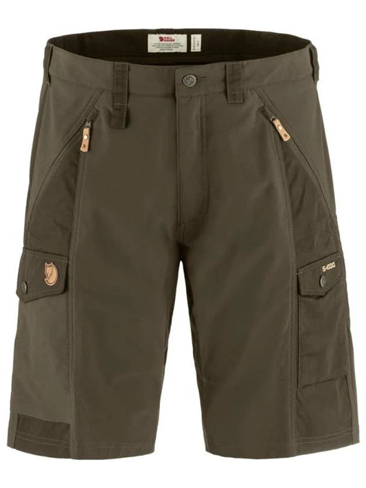 Fjallraven Abisko Shorts 彈力材料 耐用 徒步短褲