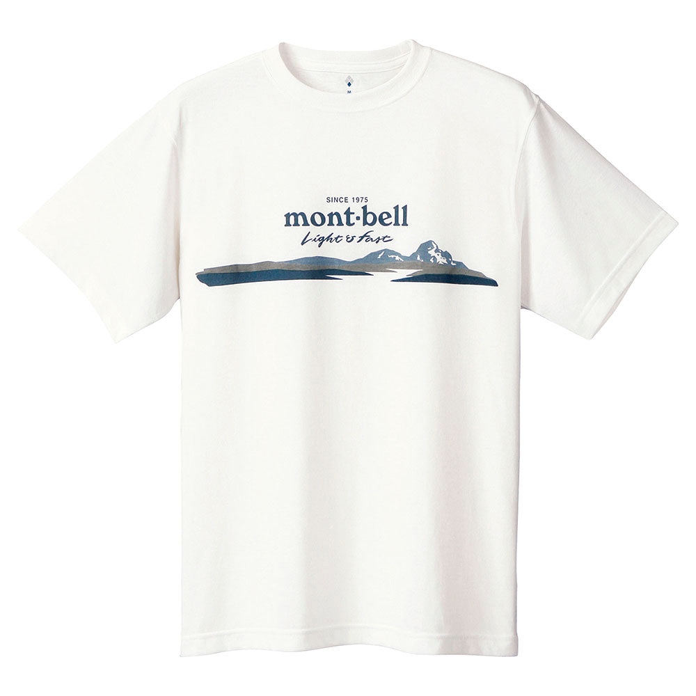 mont-bell Wickron Tee Light &amp; Fast Wickron Tee Light &amp; Fast breathable, quick-drying, anti-UV and deodorant