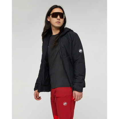 Mammut Aenergy Air IN Hooded Jacket 男款動態保暖高透氣連帽外套【香港行貨】| Pertex Quantum Air 輕量防風排汗 高山速攀Ski Touring風衣 - Life Sports