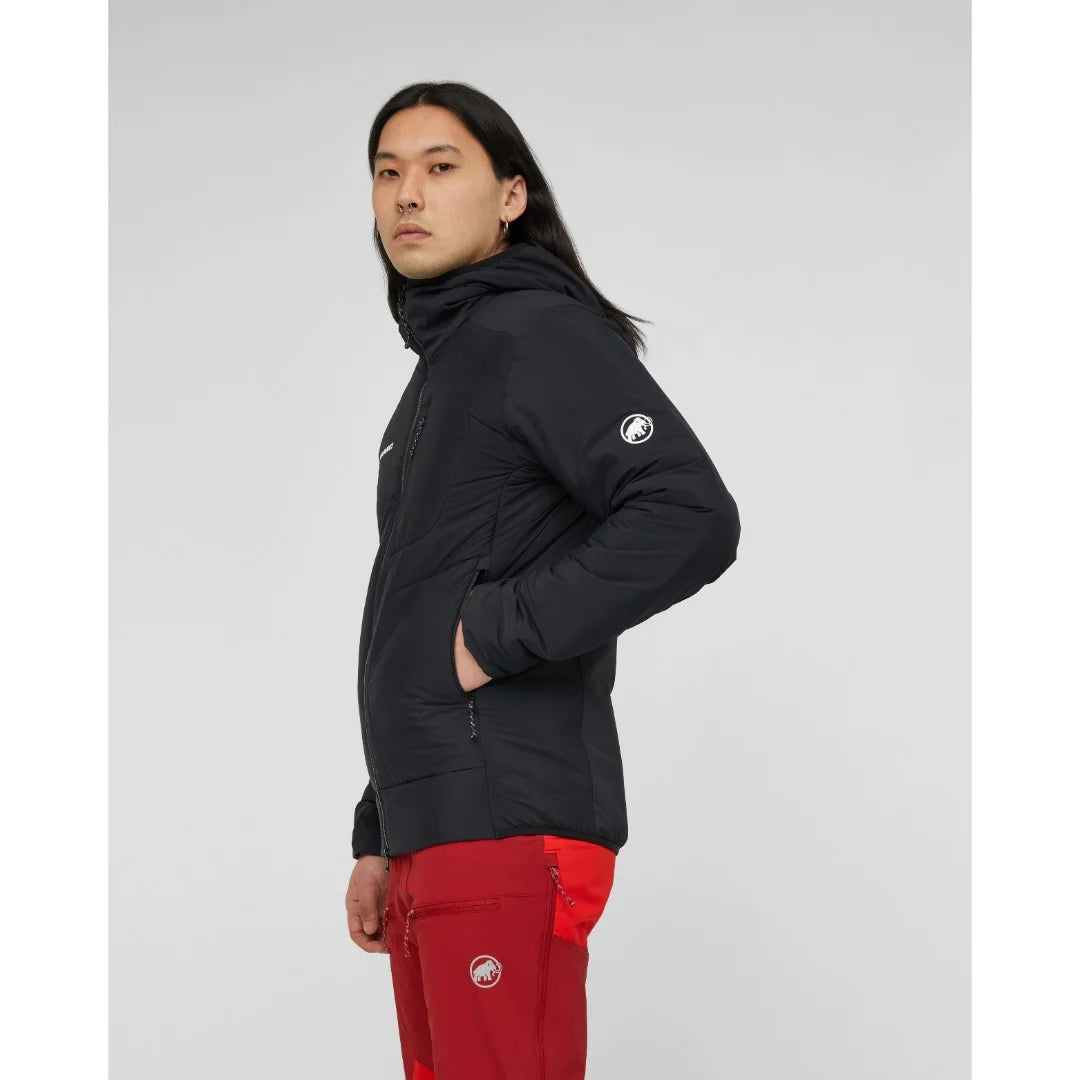 Mammut Aenergy Air IN Hooded Jacket 男款動態保暖高透氣連帽外套【香港行貨】| Pertex Quantum Air 輕量防風排汗 高山速攀Ski Touring風衣 - Life Sports