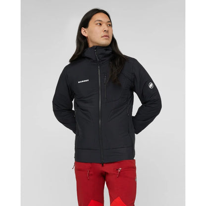Mammut Aenergy Air IN Hooded Jacket 男款動態保暖高透氣連帽外套【香港行貨】| Pertex Quantum Air 輕量防風排汗 高山速攀Ski Touring風衣 - Life Sports