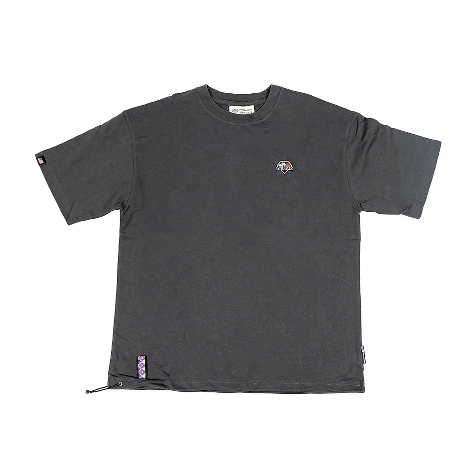 Fairfax Day & Night Graphic Tee Charcoal 灰黑色 工裝短袖T恤