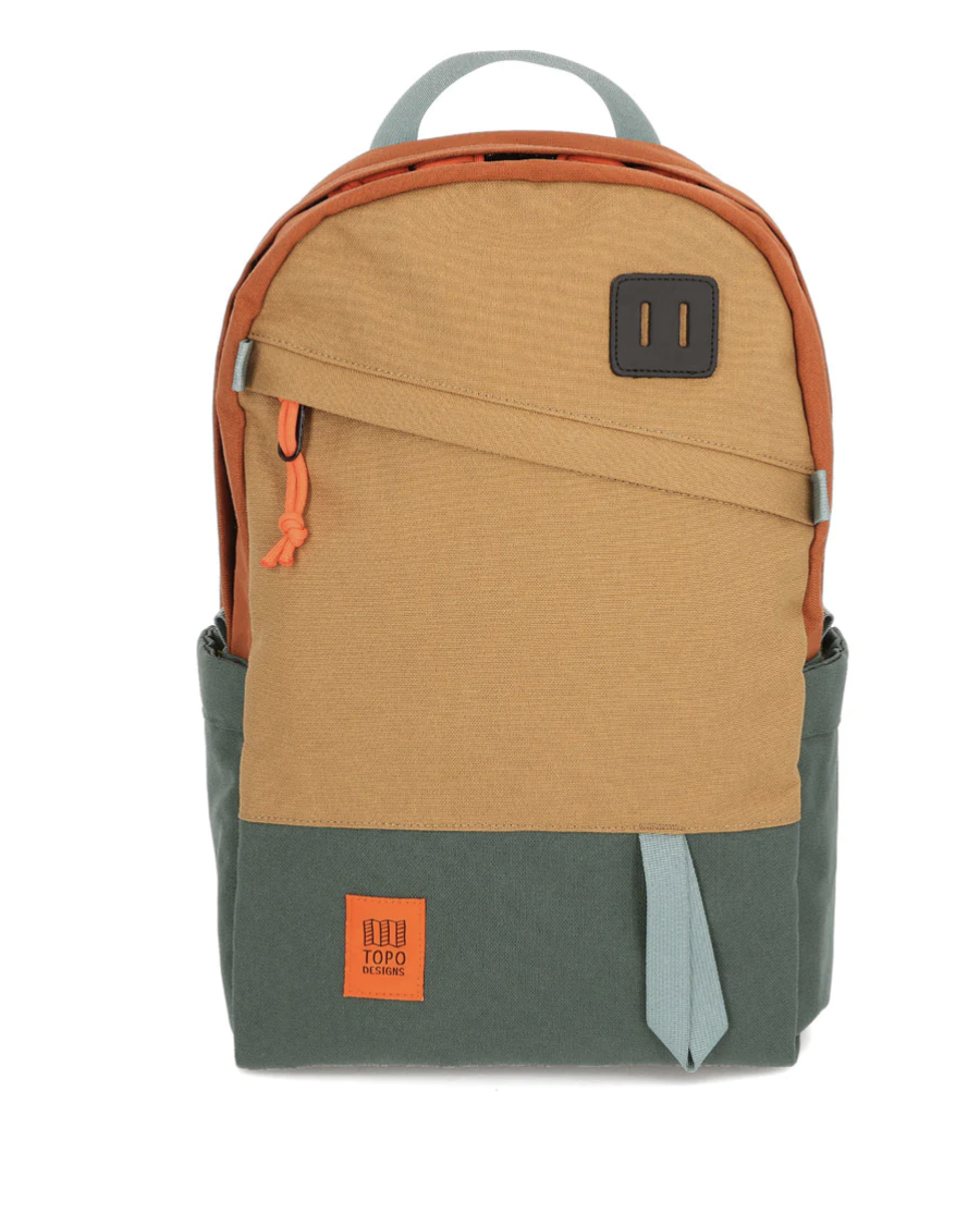 Topo Designs Daypack Backpack 21.6L can hold a 15" laptop