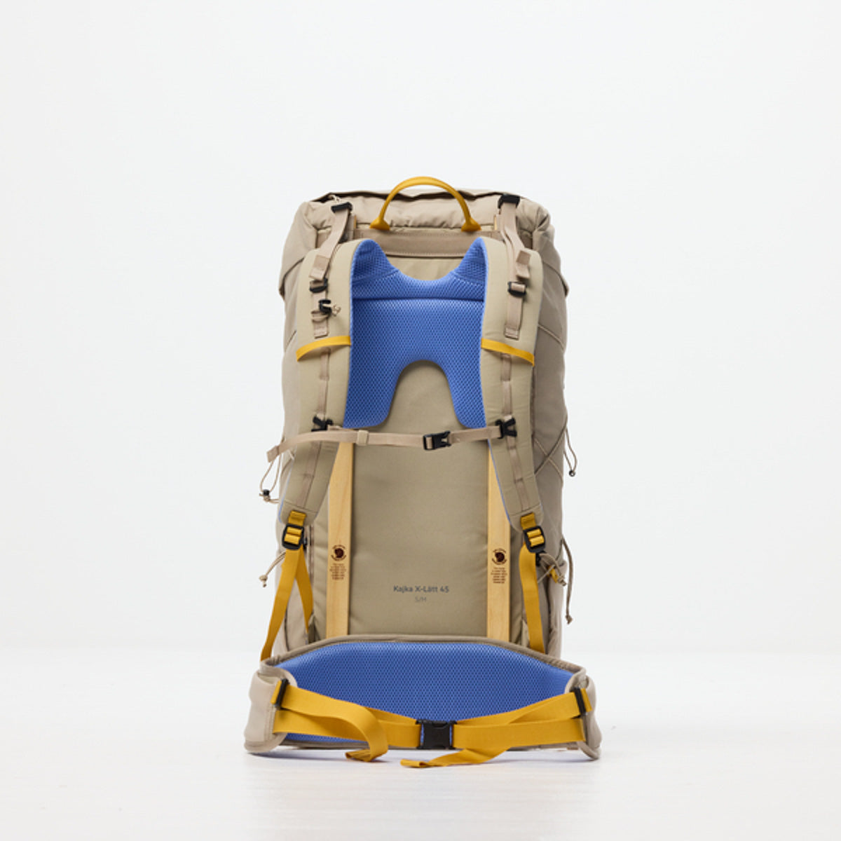 Fjallraven Kajka X-Lätt 45 輕量重裝遠足登山背囊【香港行貨】| 專利樺木內架與Vinylon F面料 | 模組化快拆全可調遠征包 - Life Sports