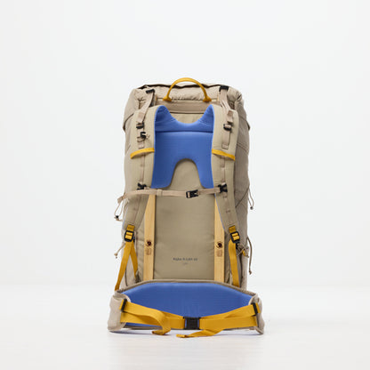 Fjallraven Kajka X-Lätt 45 輕量重裝遠足登山背囊【香港行貨】| 專利樺木內架與Vinylon F面料 | 模組化快拆全可調遠征包 - Life Sports