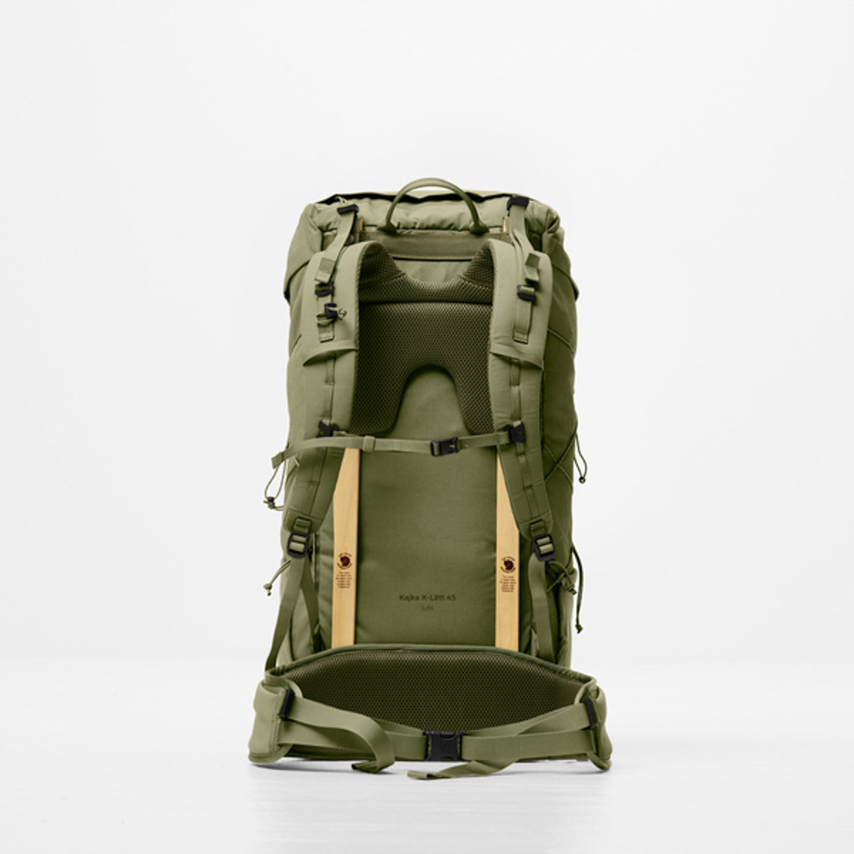 Fjallraven Kajka X-Lätt 45 輕量重裝遠足登山背囊【香港行貨】| 專利樺木內架與Vinylon F面料 | 模組化快拆全可調遠征包 - Life Sports