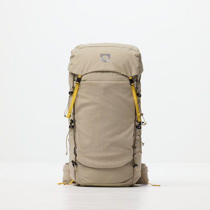 Fjallraven Kajka X-Lätt 45 輕量重裝遠足登山背囊【香港行貨】| 專利樺木內架與Vinylon F面料 | 模組化快拆全可調遠征包 - Life Sports
