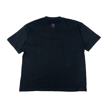 Fairfax OD University Tee Workwear Short Sleeve T-Shirt Totem Black