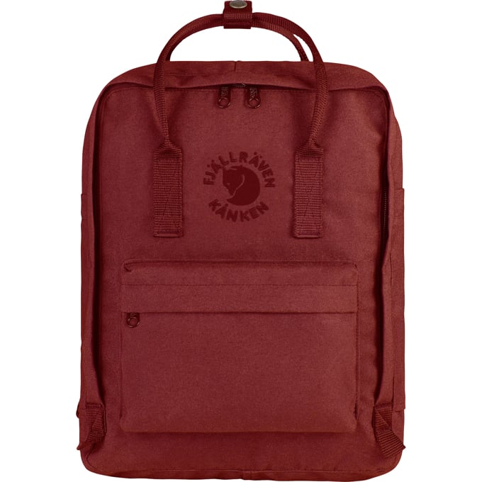 Fjallraven Re-Kanken Backpack 16L backpack environmentally friendly embroidered seal version